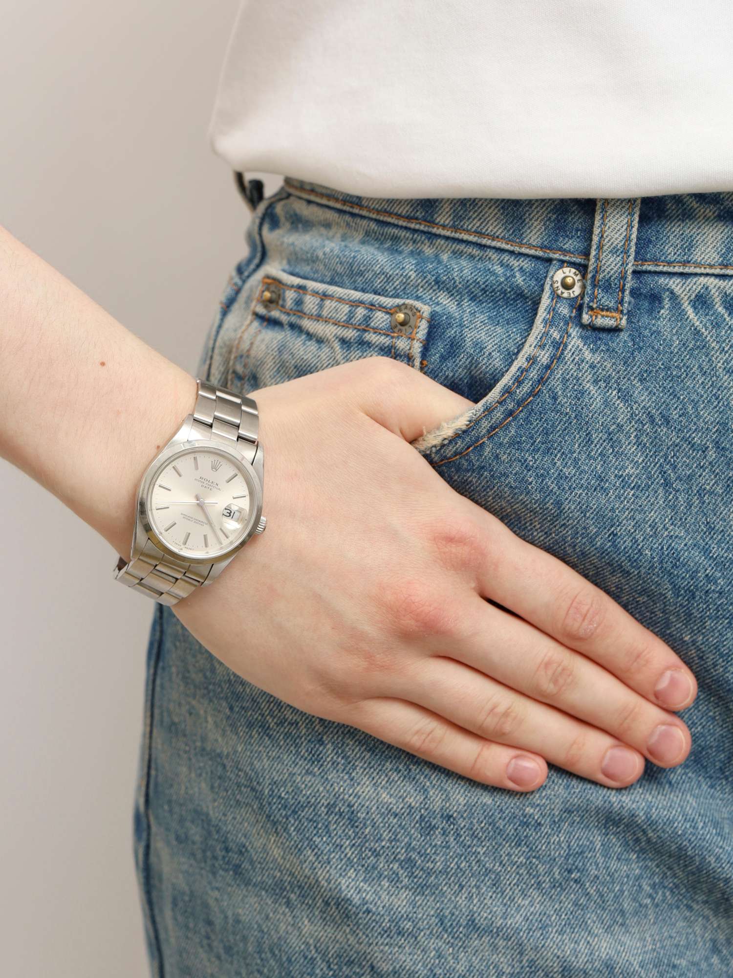 Часы Rolex Oyster Perpetual Date 34 изображение #3