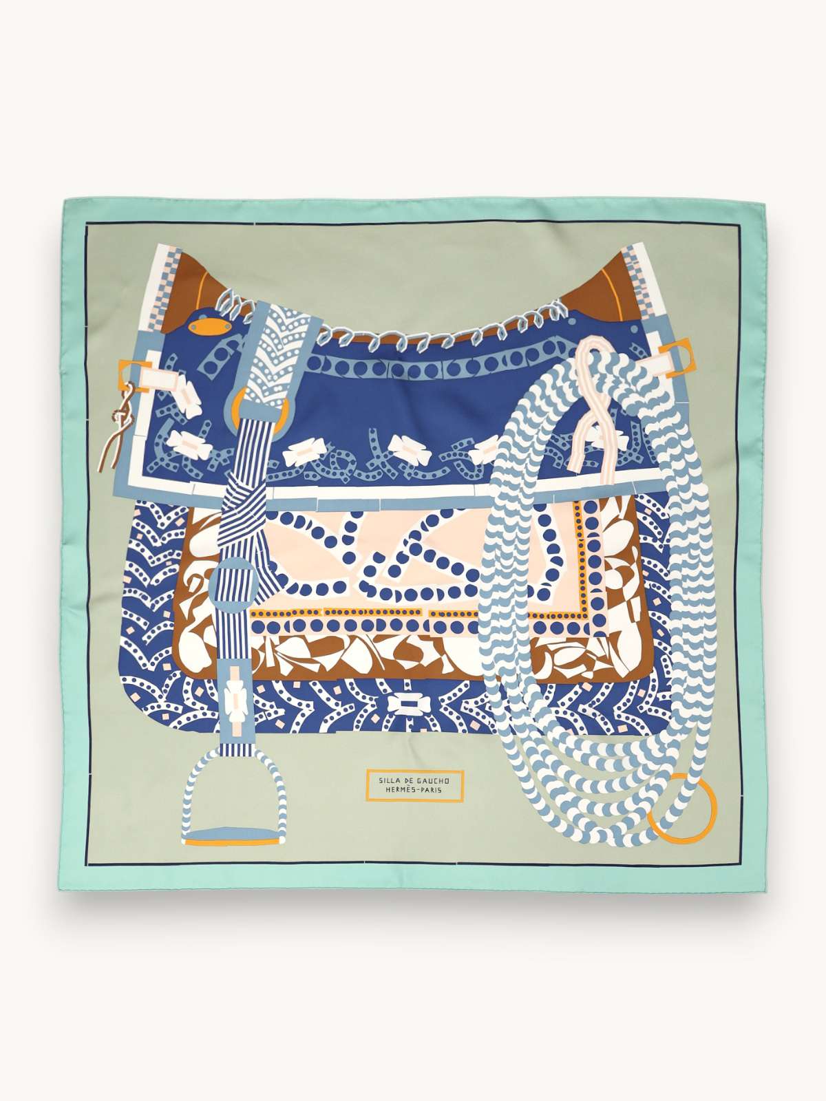 Hermes Silk Scarf