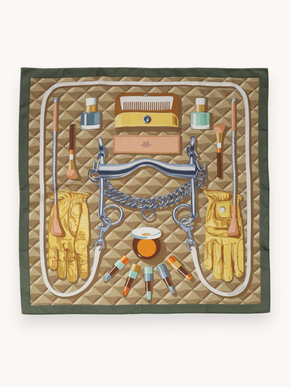 Hermes Silk Scarf