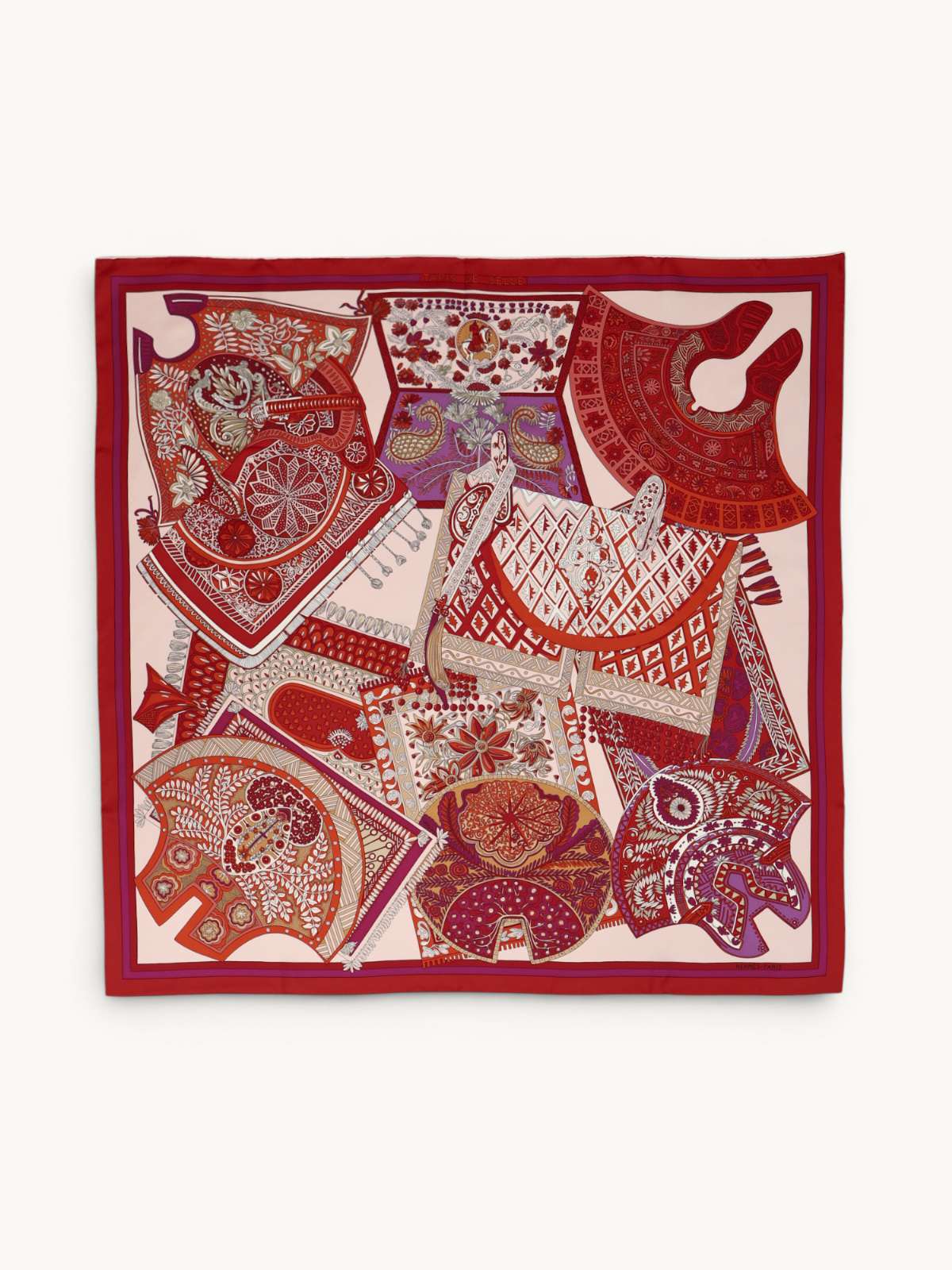 Hermes Silk Scarf