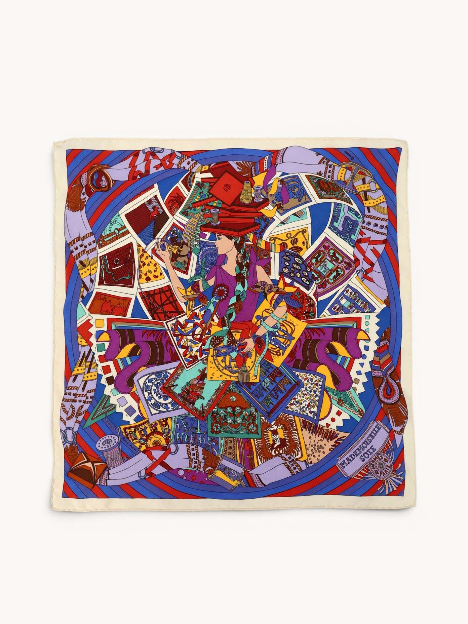 Hermes Silk Scarf
