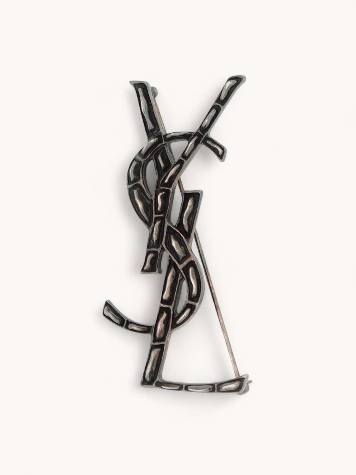 Saint Laurent Brooch