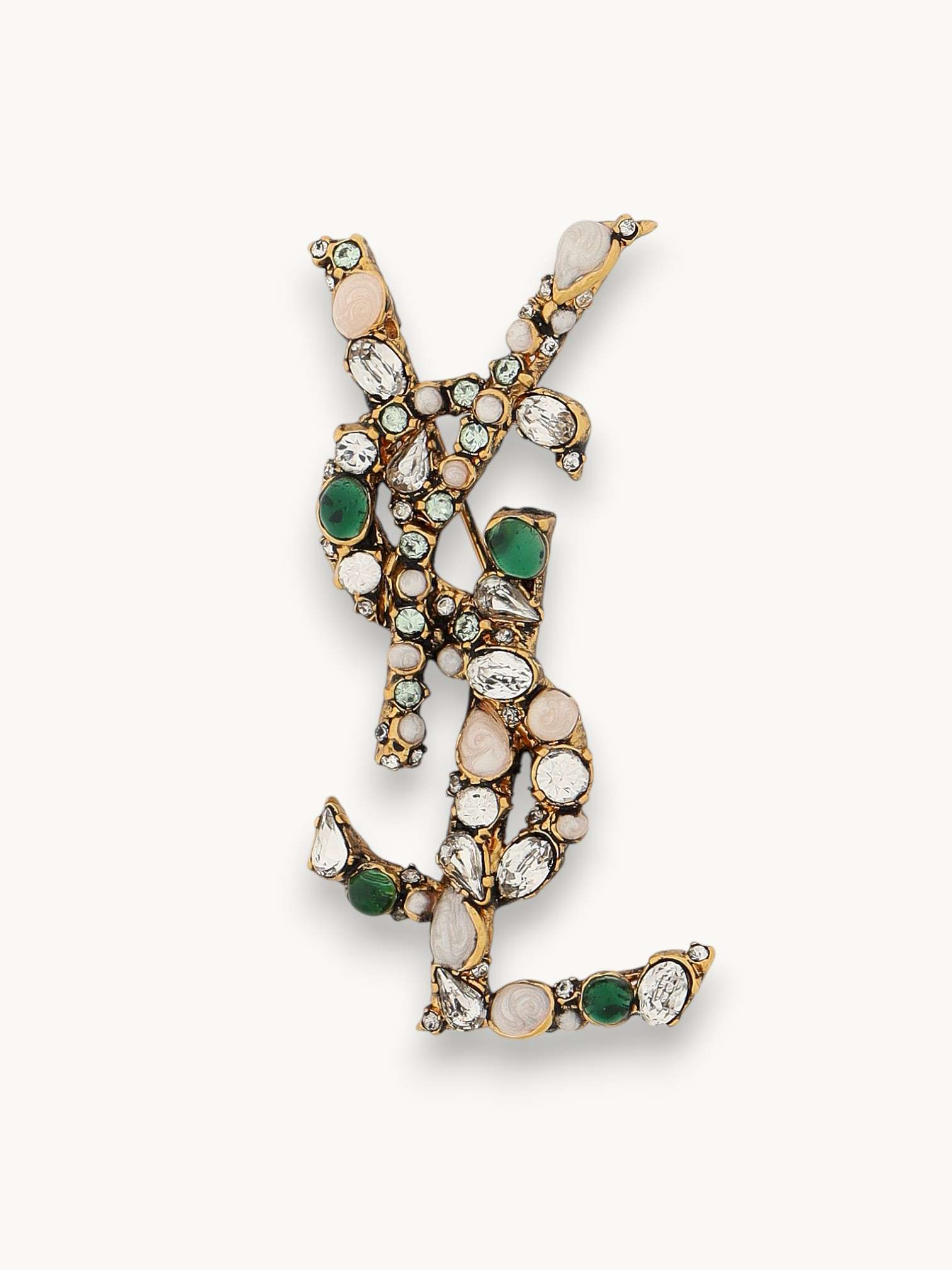 Saint Laurent Brooch