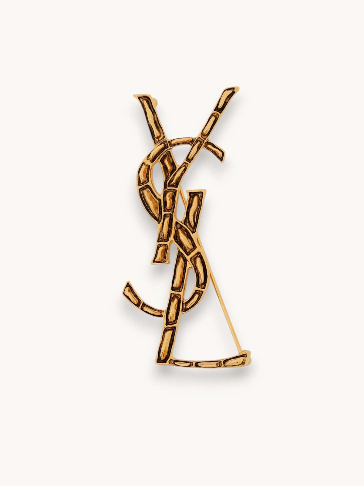 Saint Laurent Brooch