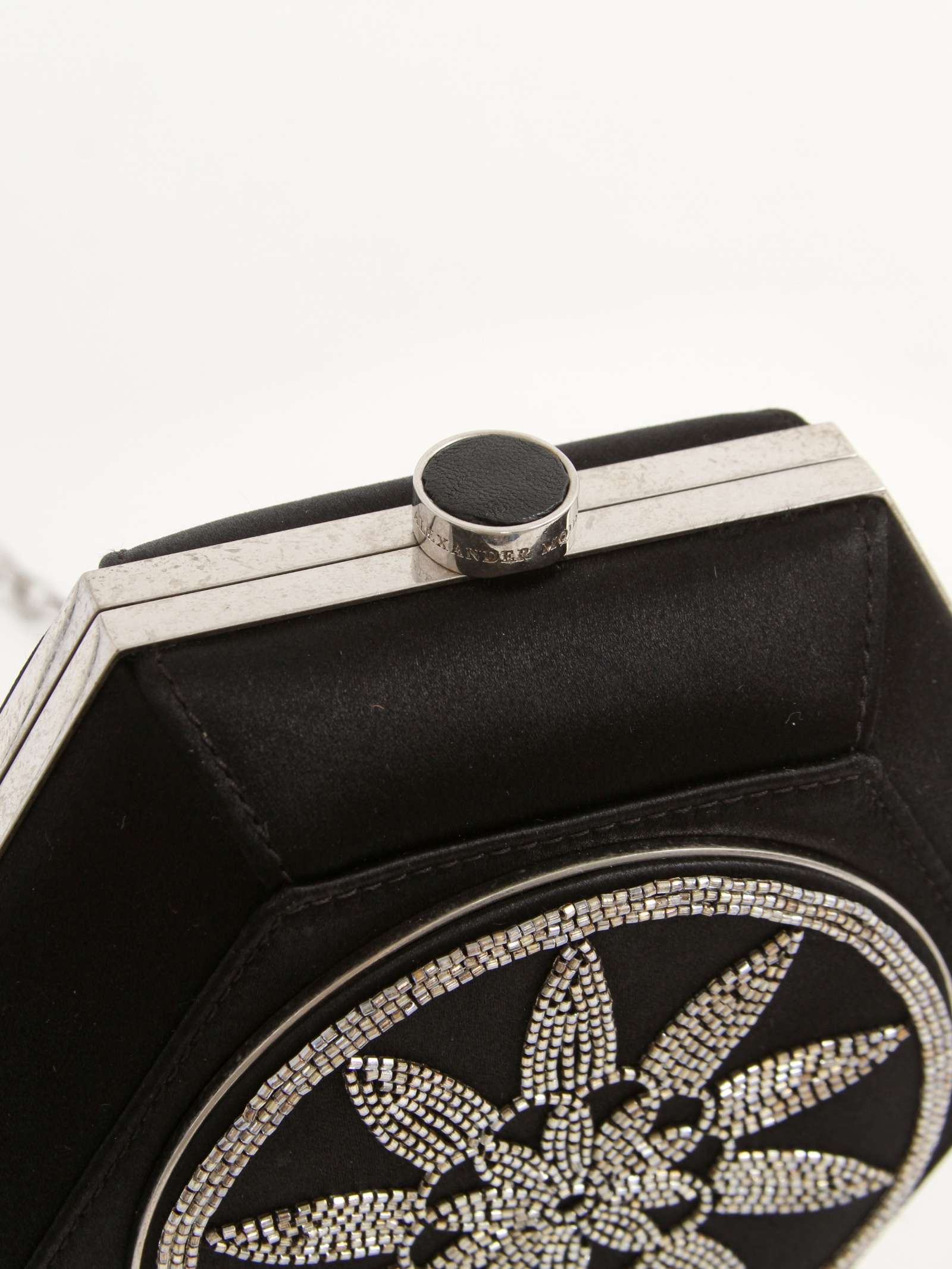 Alexander Mcqueen Satin Bag 5