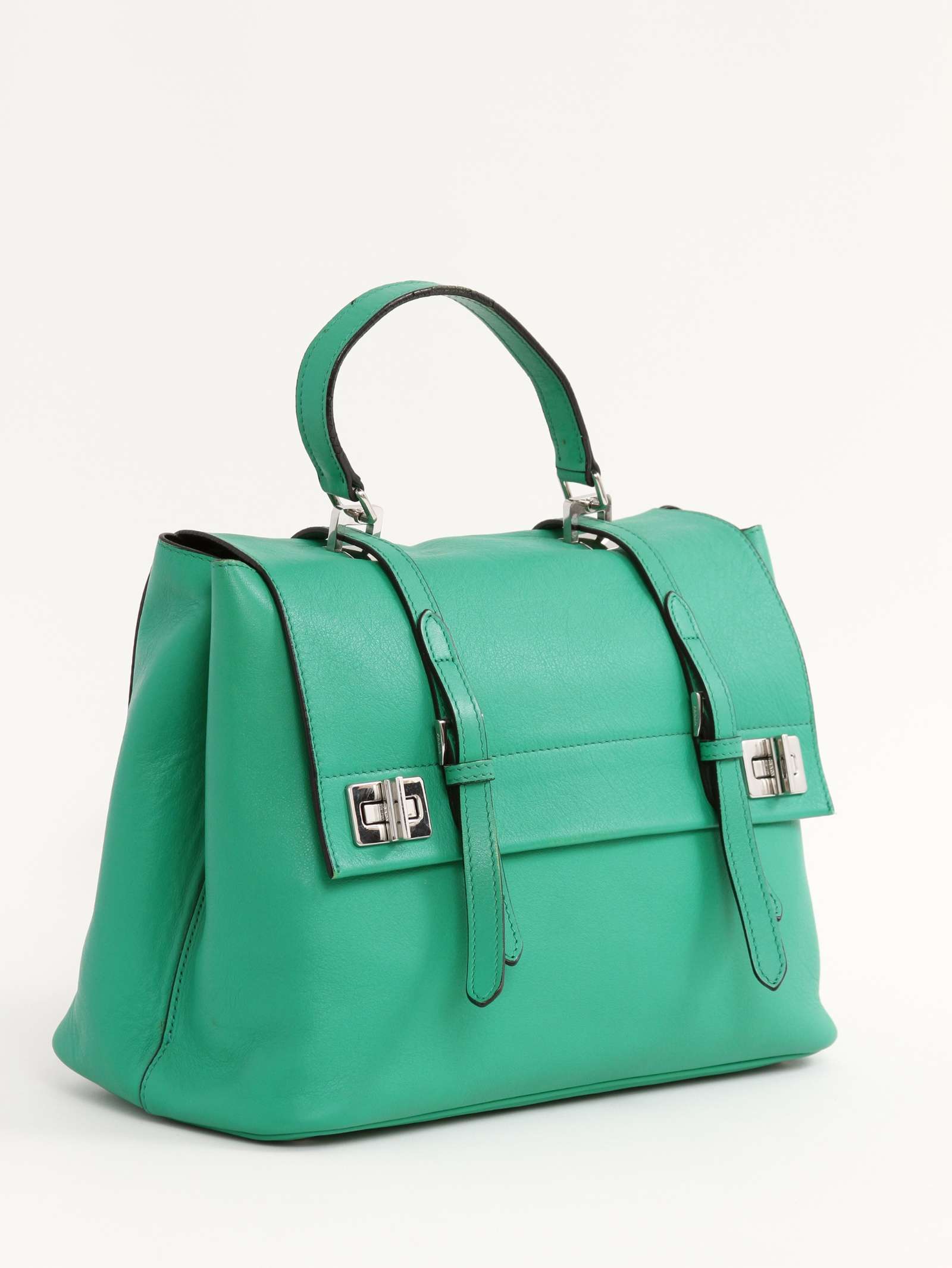 Prada Half Flap Double Turn Lock 2