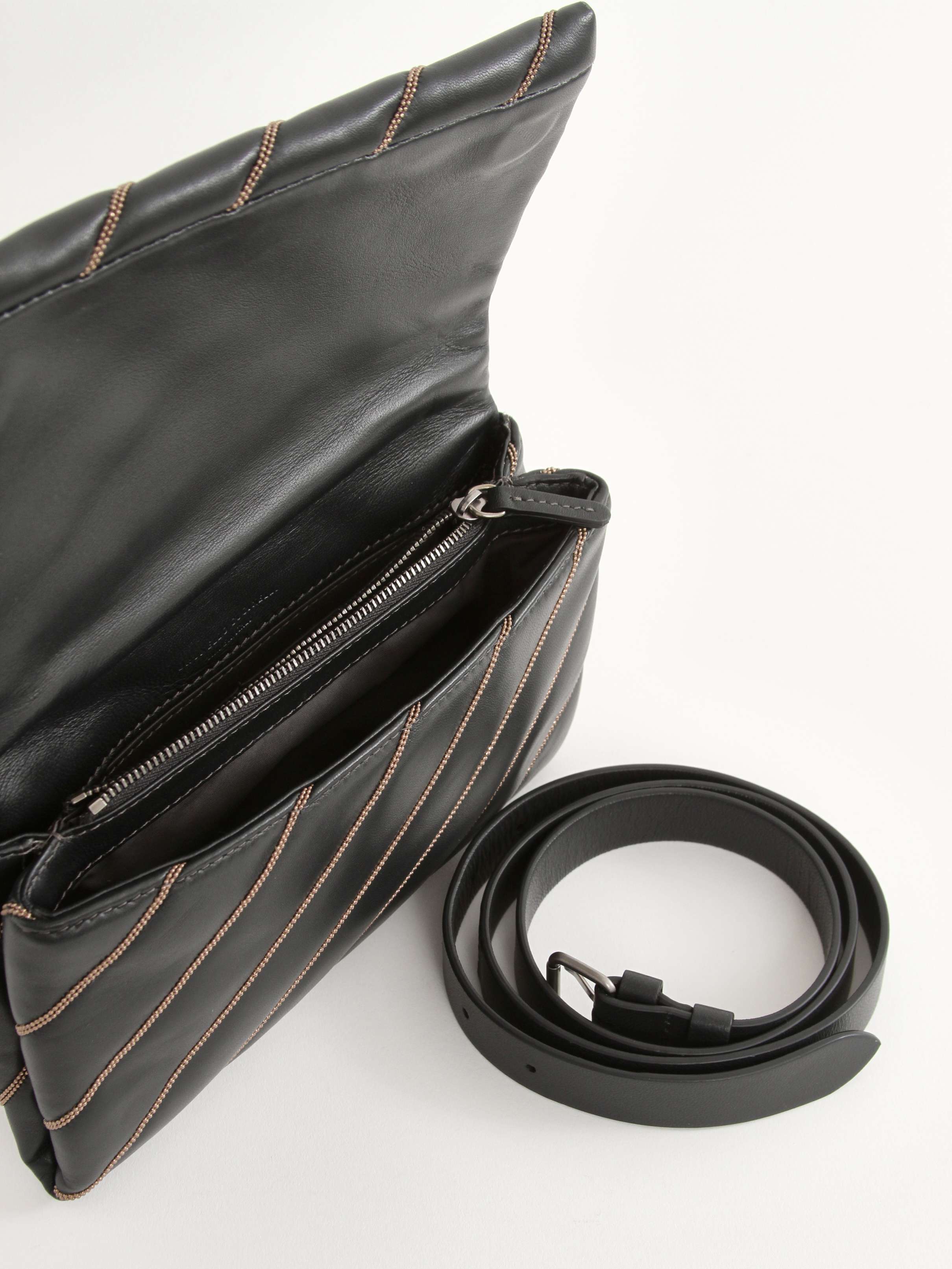 Сумки Brunello Cucinelli Leather Bag изображение #7