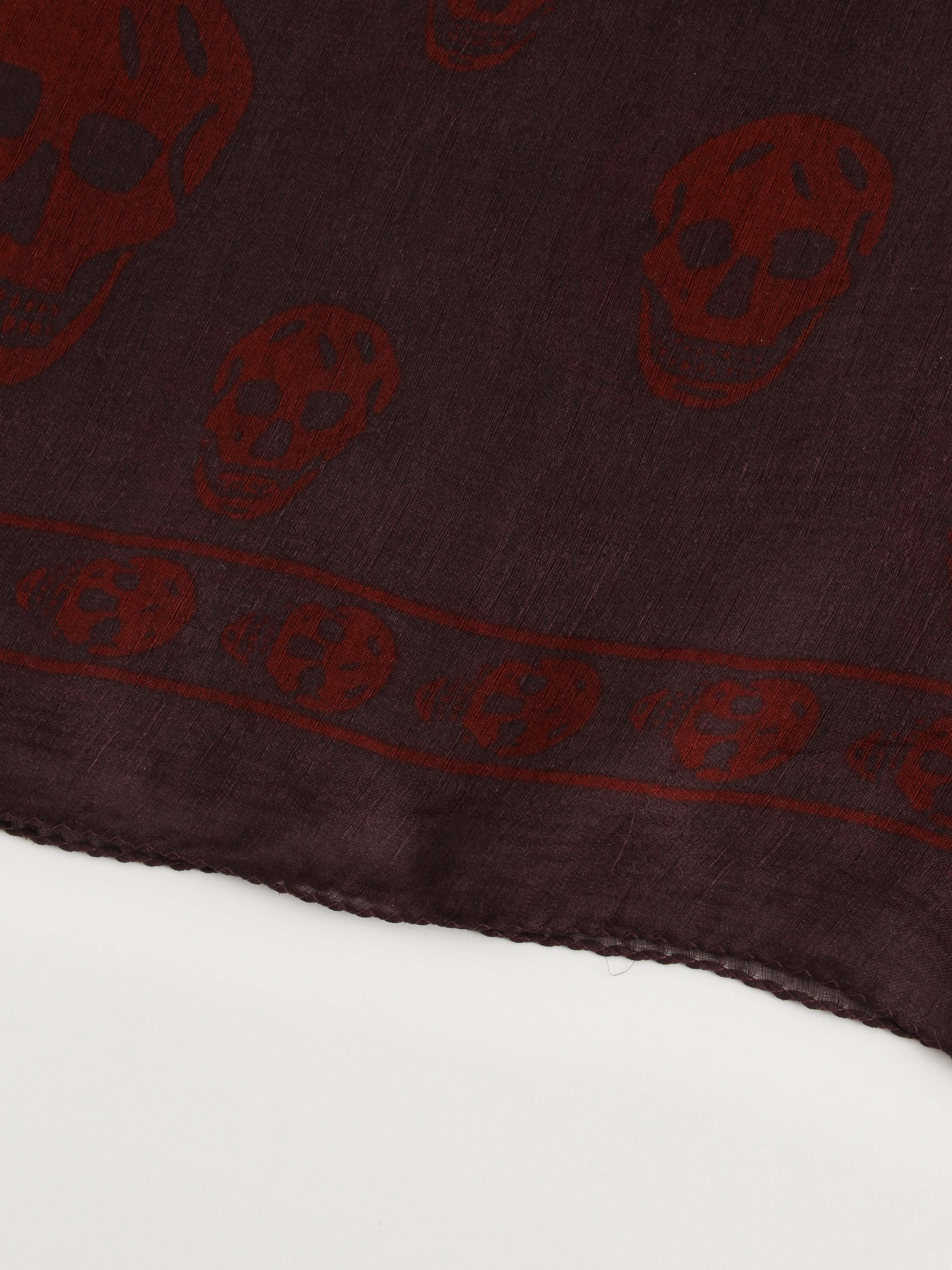 Аксессуары Alexander Mcqueen Silk Scarf изображение #4