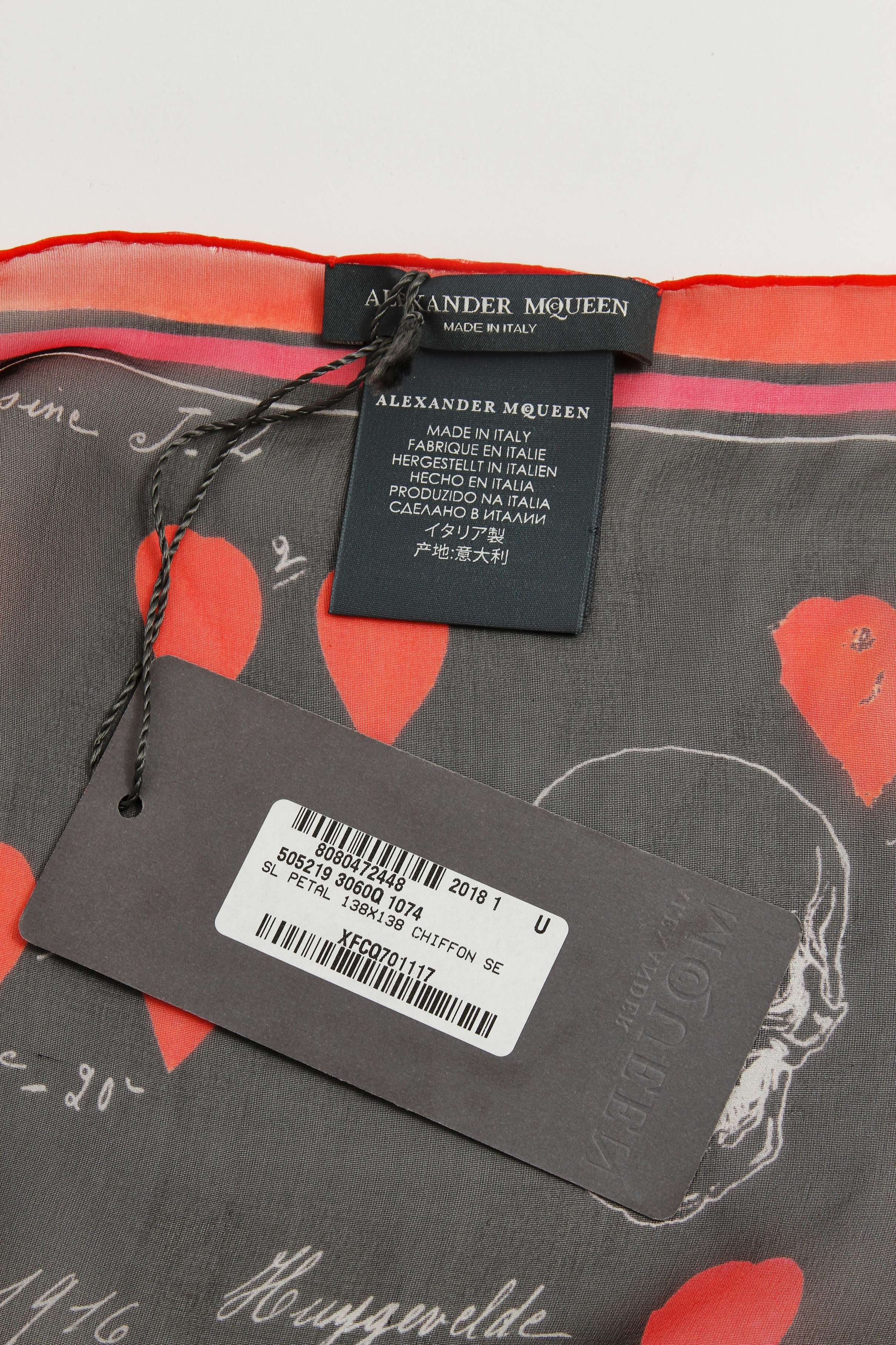 Аксессуары Alexander McQueen Scarf изображение #3