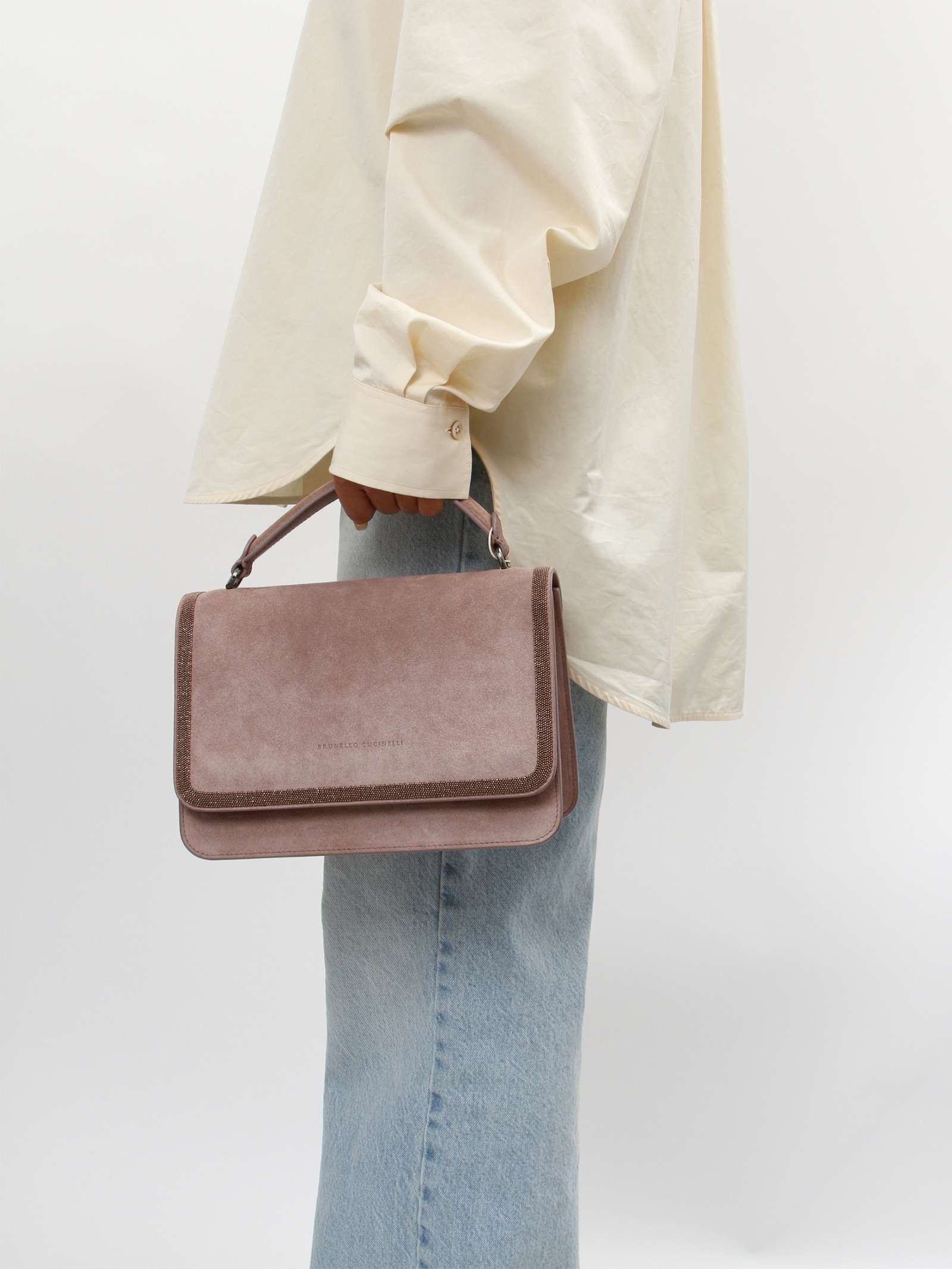 Сумки Brunello Cucinelli Leather Bag изображение #10