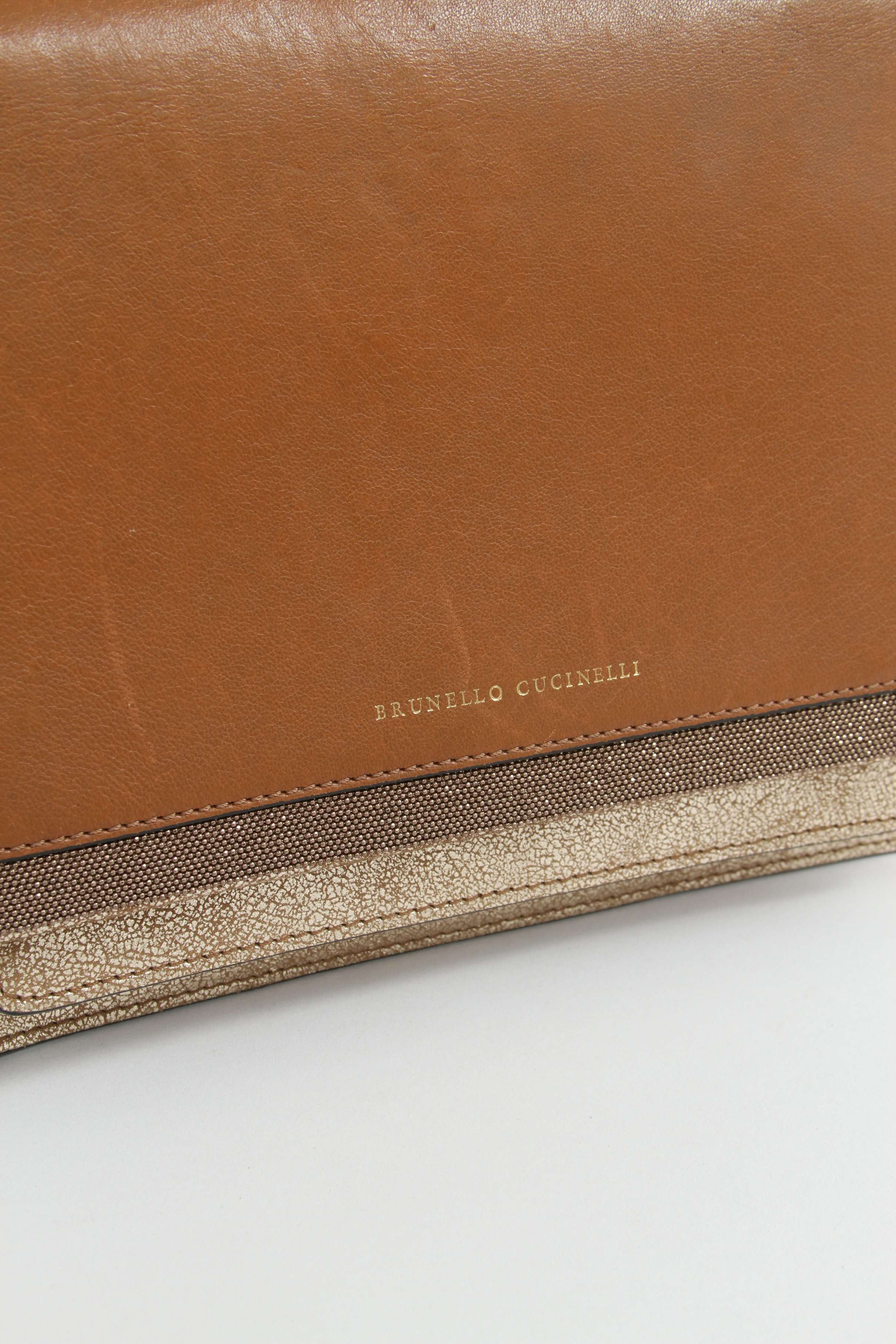 Сумки Brunello Cucinelli Leather Bag изображение #15