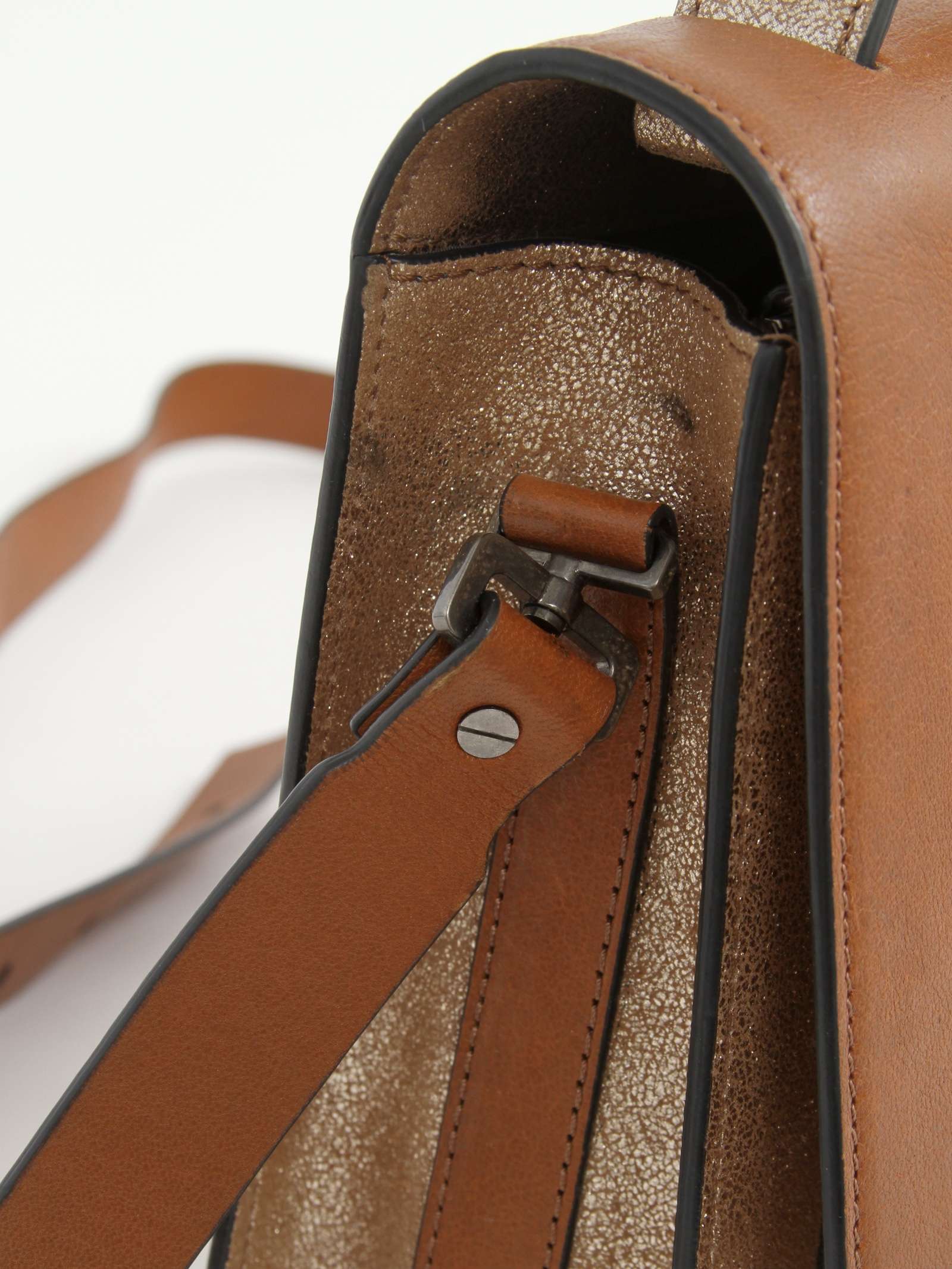 Сумки Brunello Cucinelli Leather Bag изображение #5