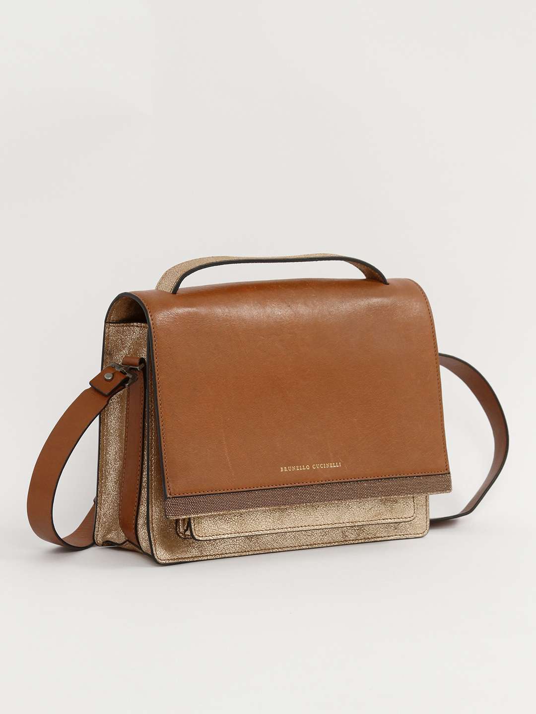 Сумки Brunello Cucinelli Leather Bag изображение #13