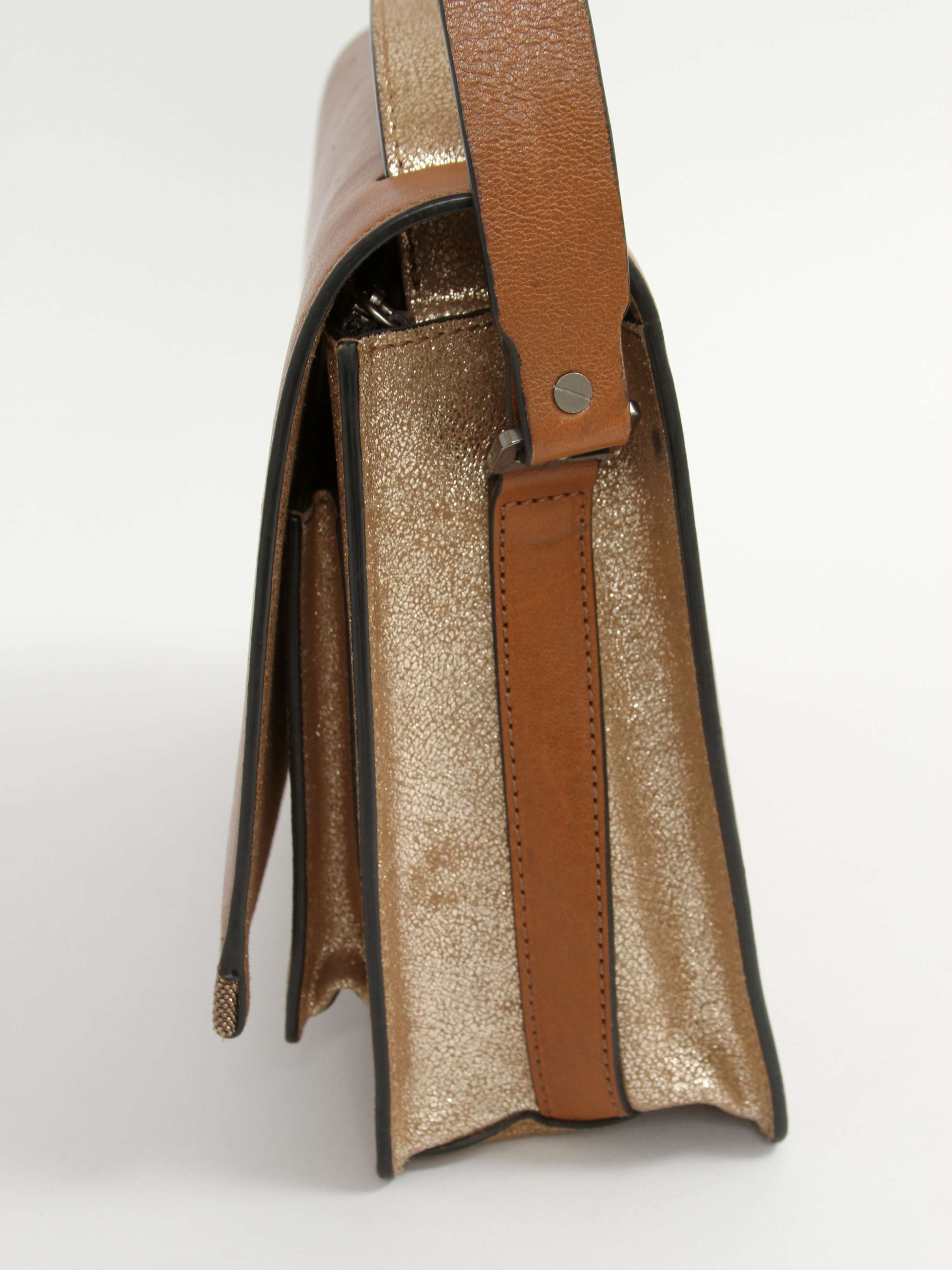 Сумки Brunello Cucinelli Leather Bag изображение #19