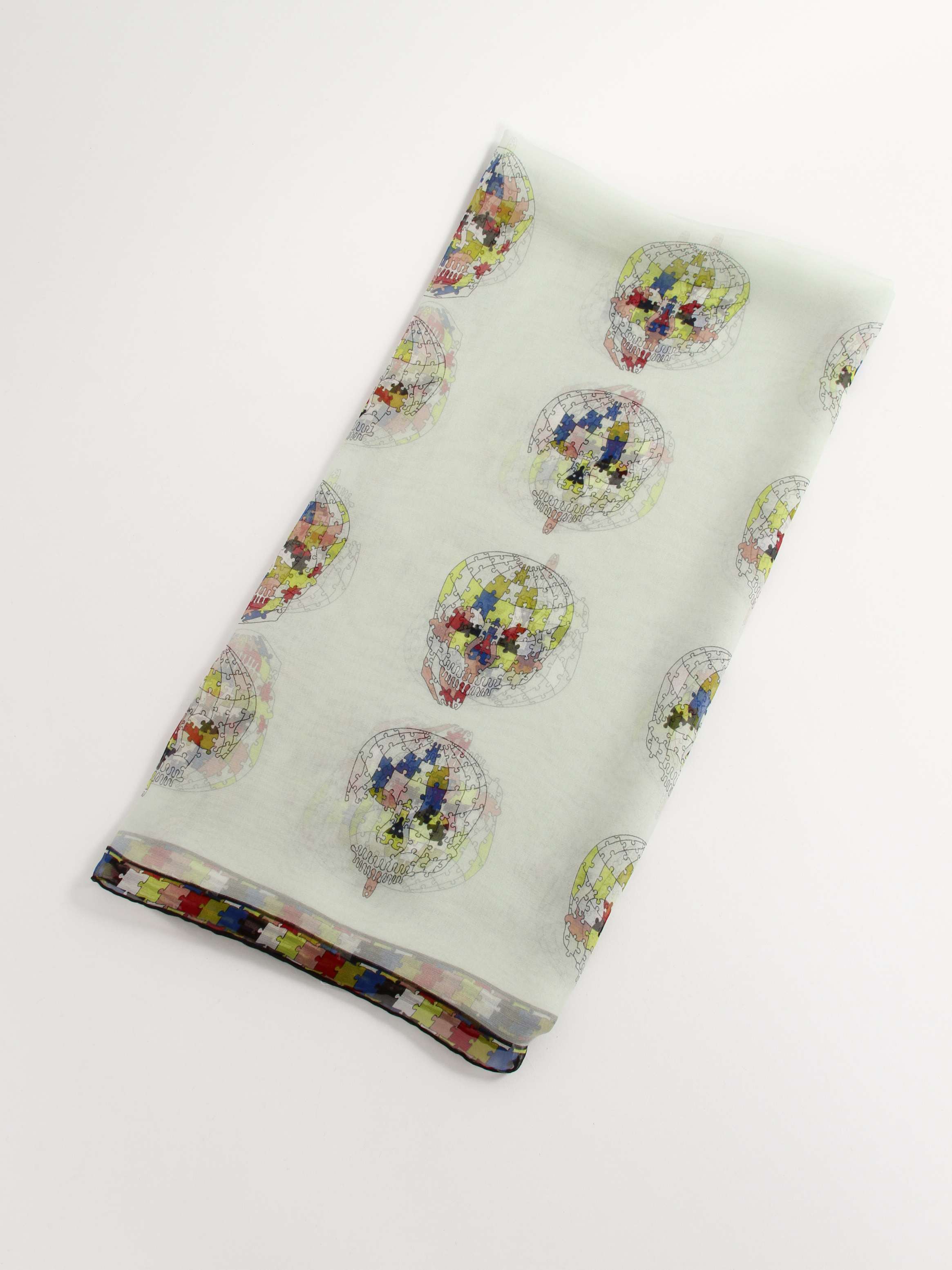 Аксессуары Alexander Mcqueen Silk Scarf изображение #8