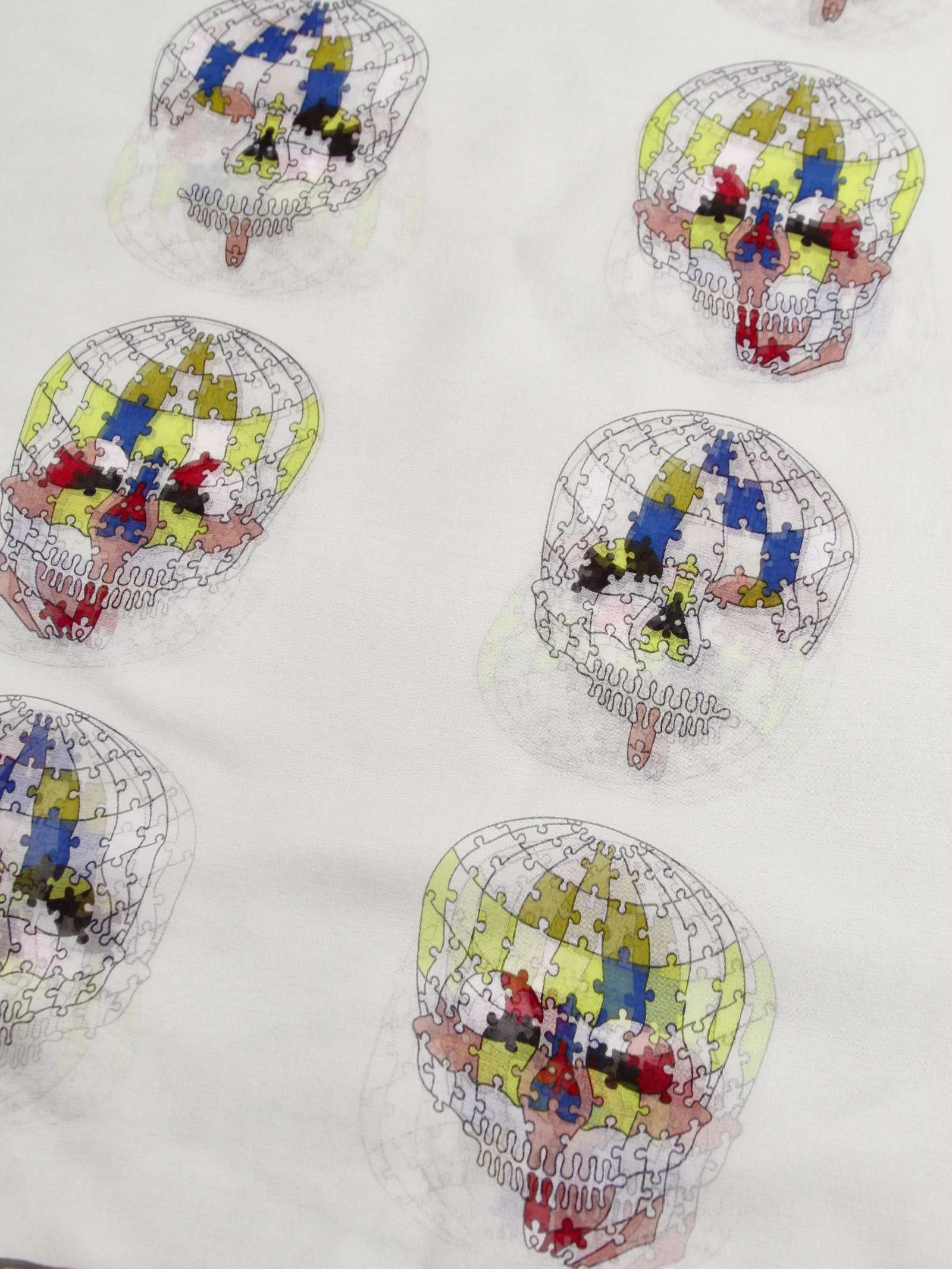 Аксессуары Alexander Mcqueen Silk Scarf изображение #3