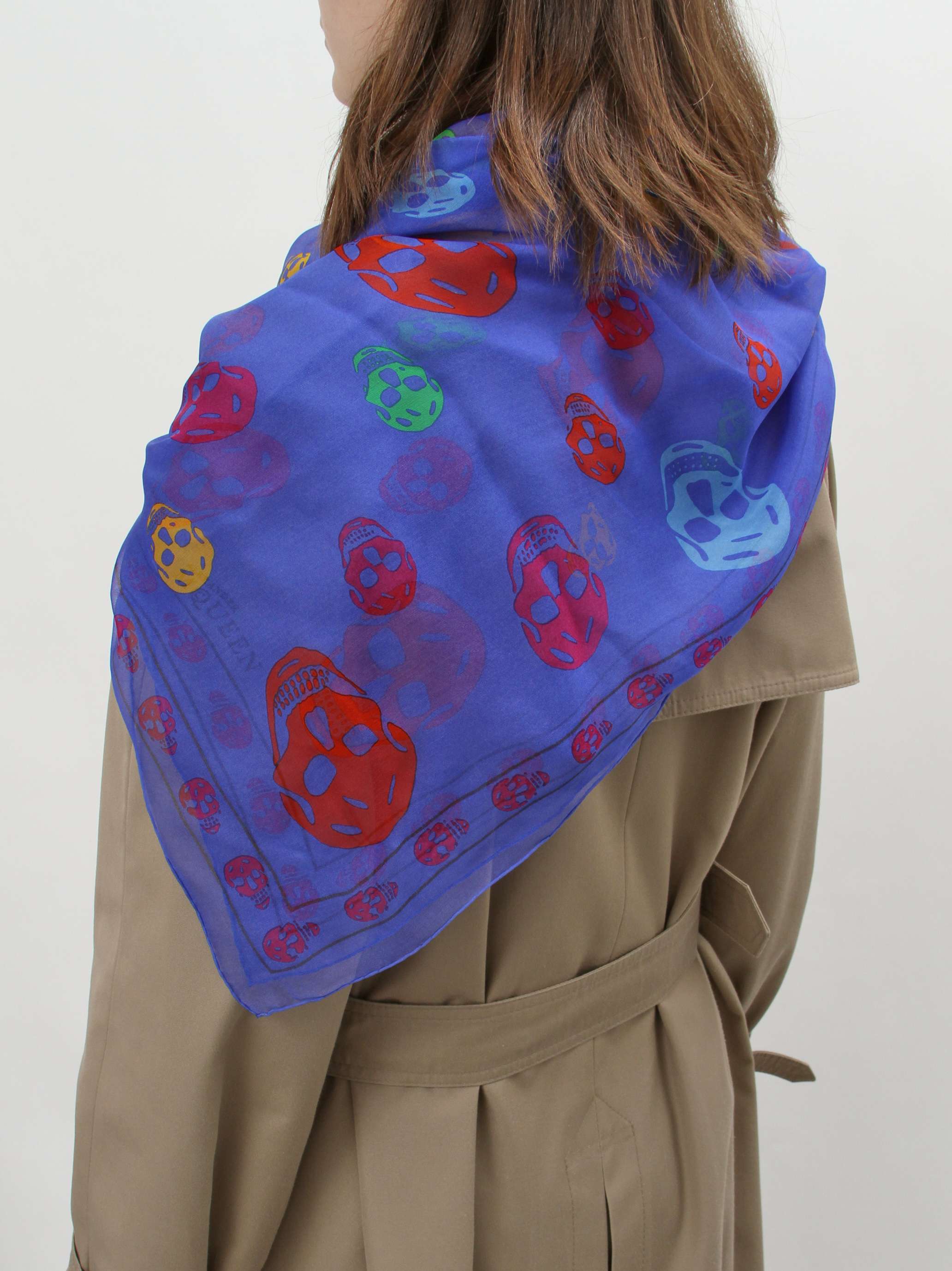 Аксессуары Alexander Mcqueen Silk Scarf изображение #7