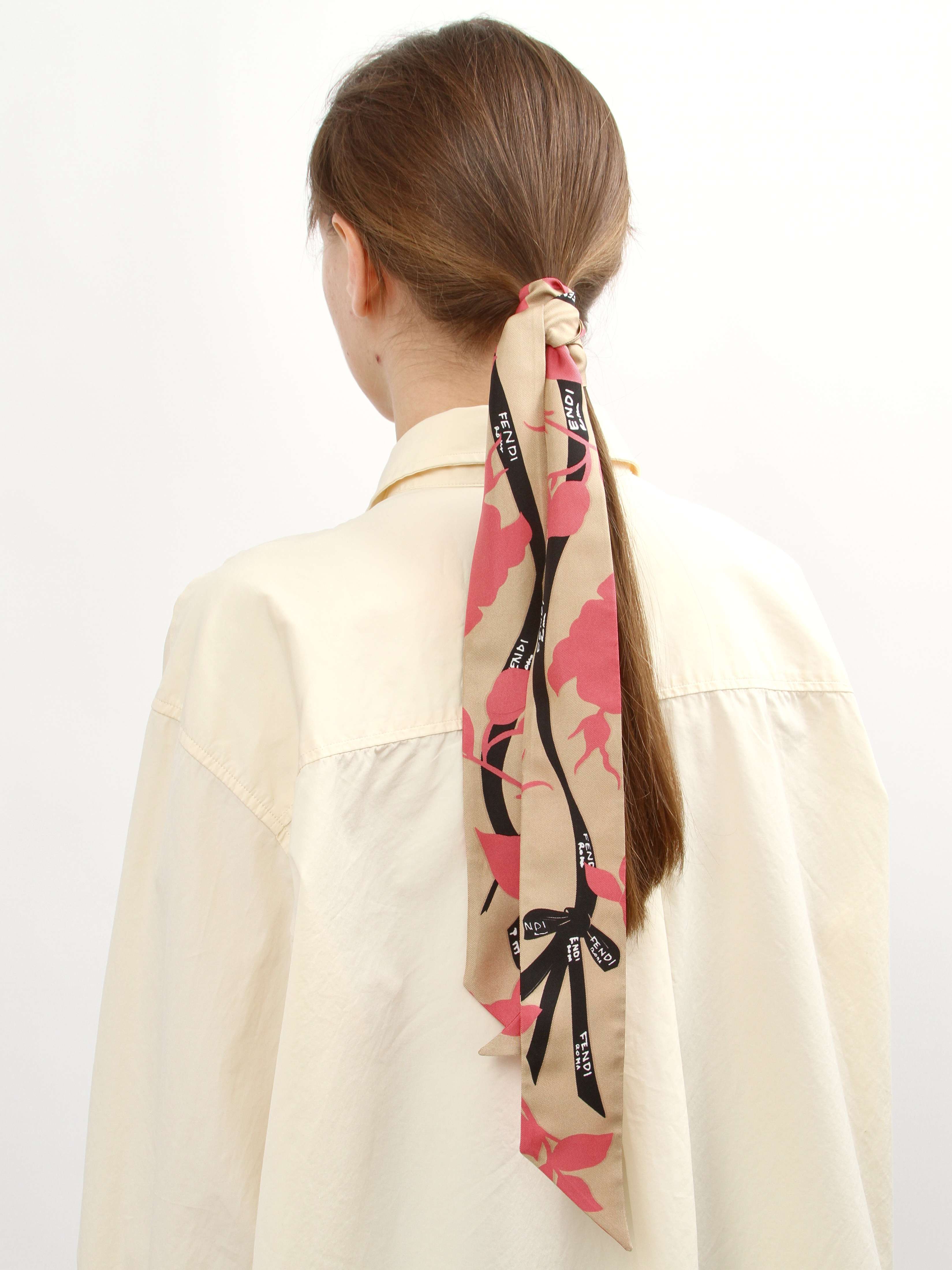 Аксессуары Fendi Silk Scarf изображение #7