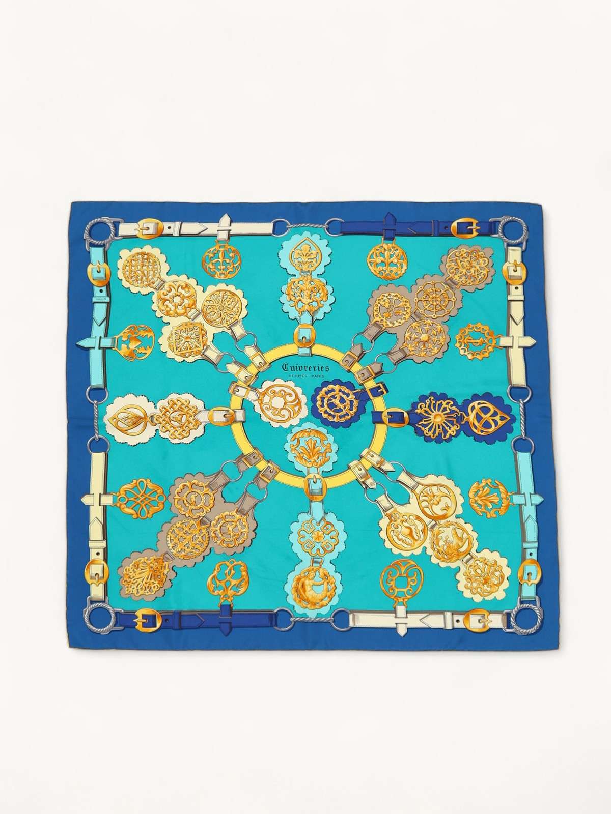 Hermes Silk Scarf 