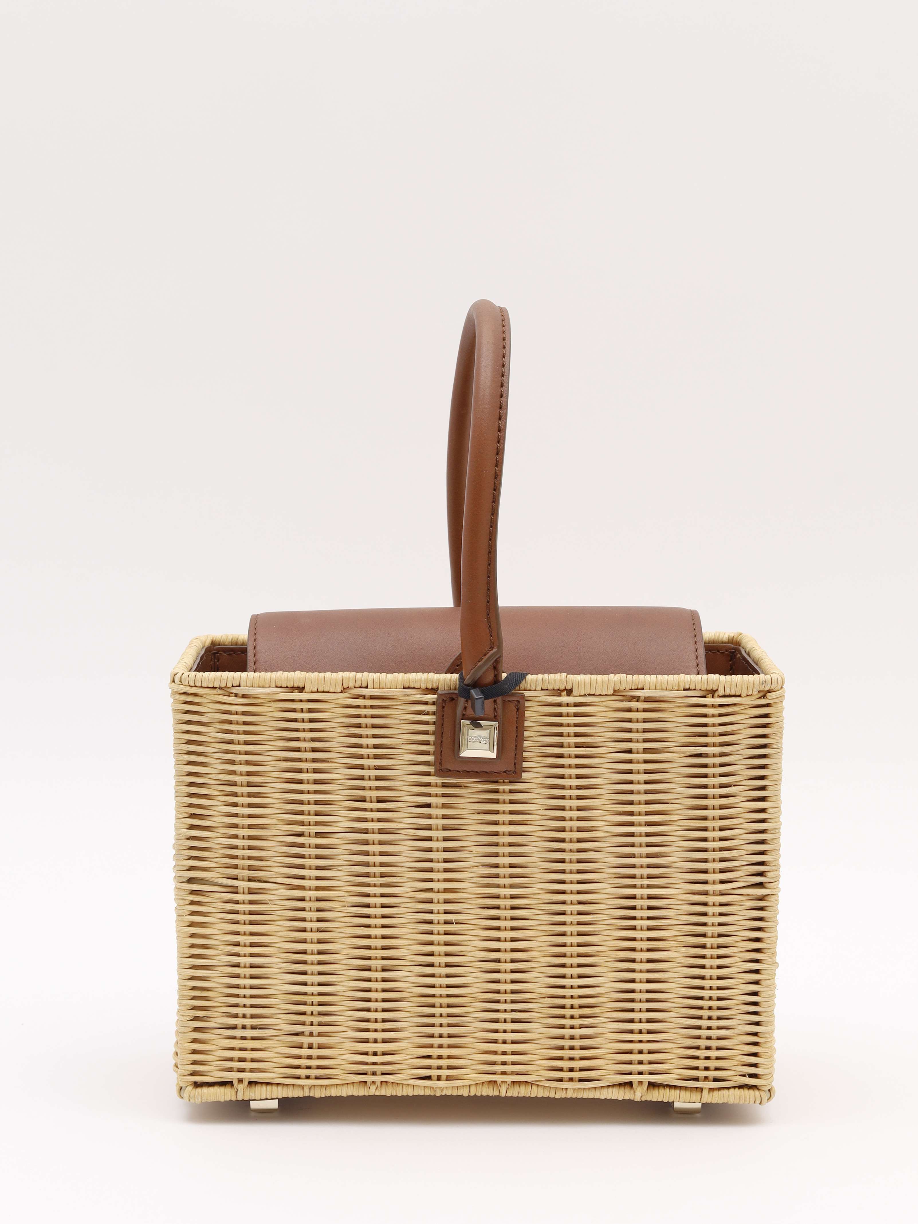 Max Mara Raffia Bag 