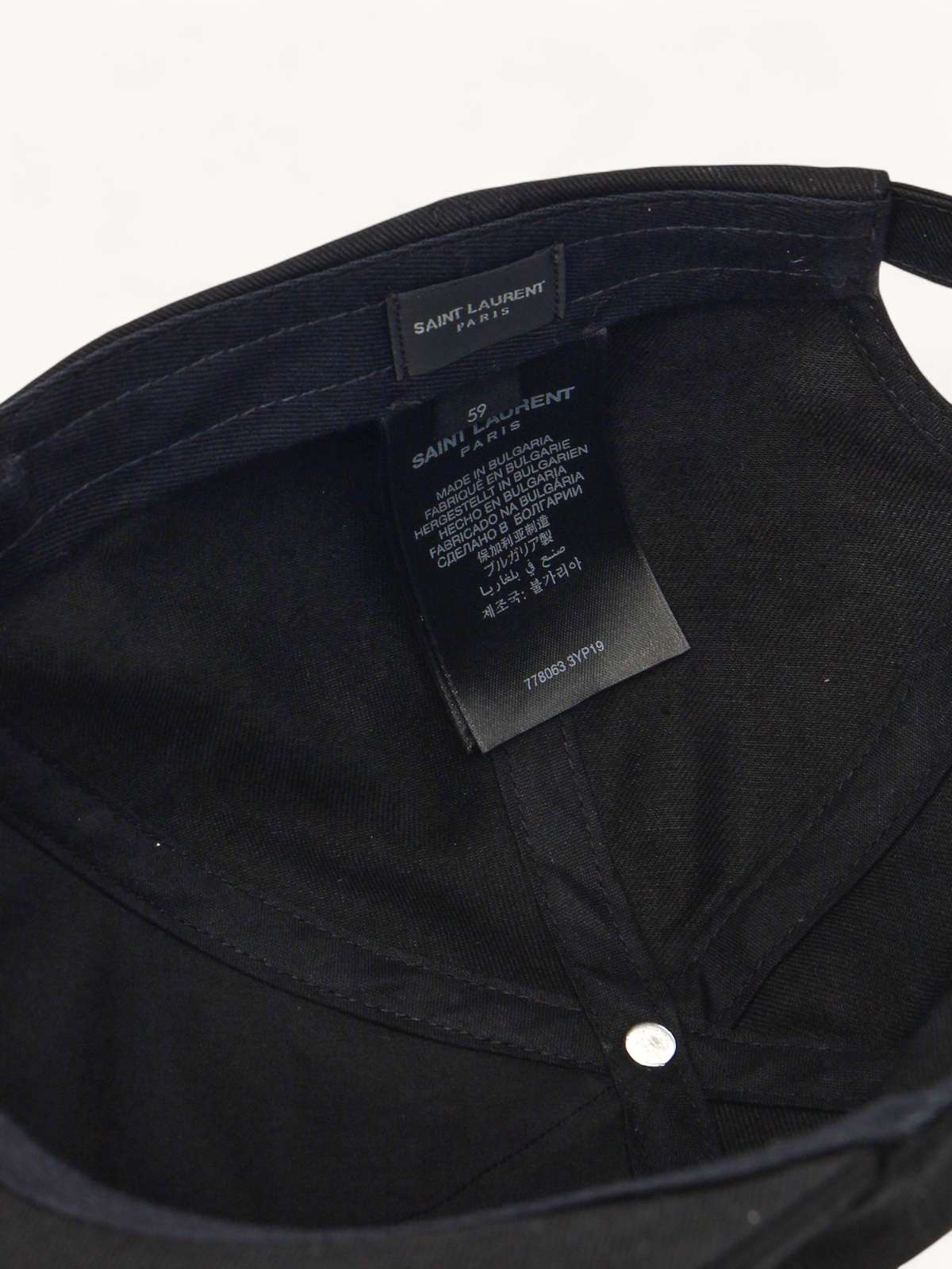 Аксессуары Saint Laurent Cap изображение #6