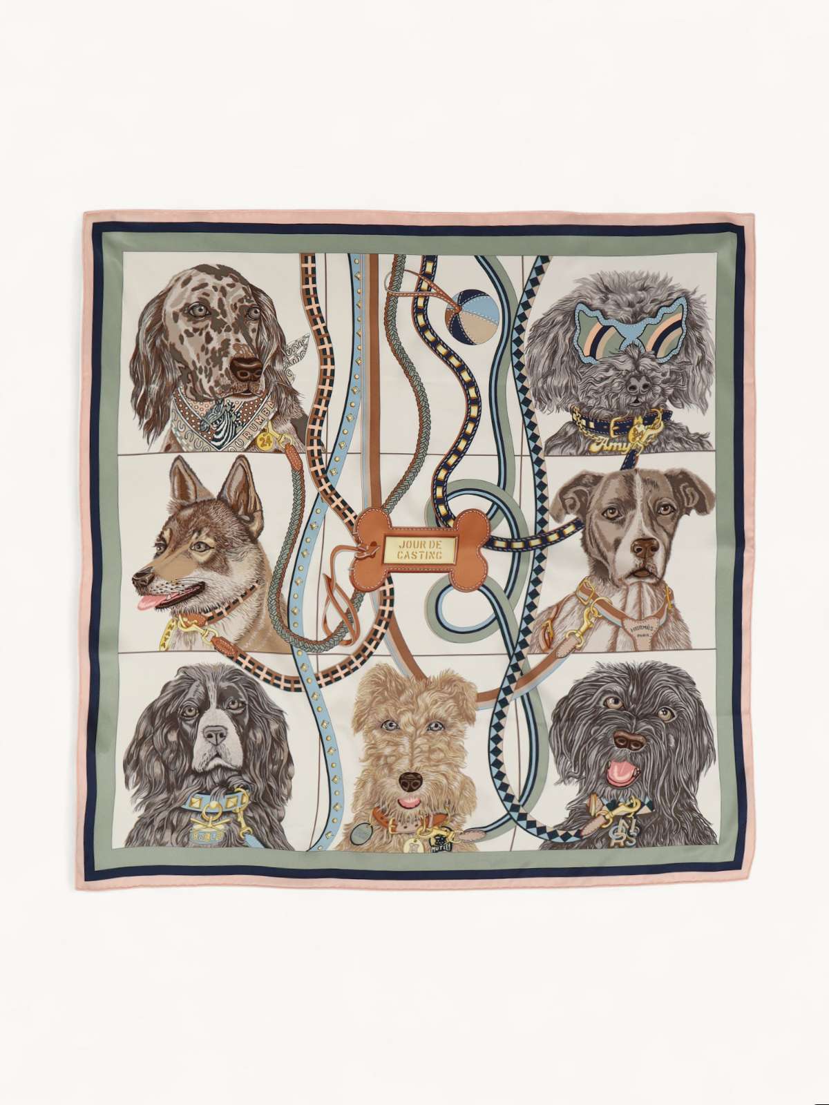Hermes Silk Scarf 