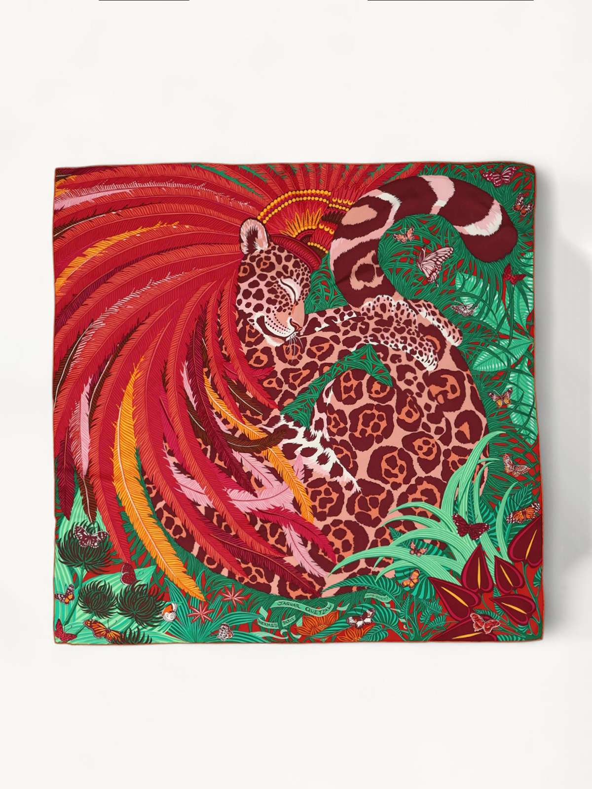 Hermes Silk Scarf 
